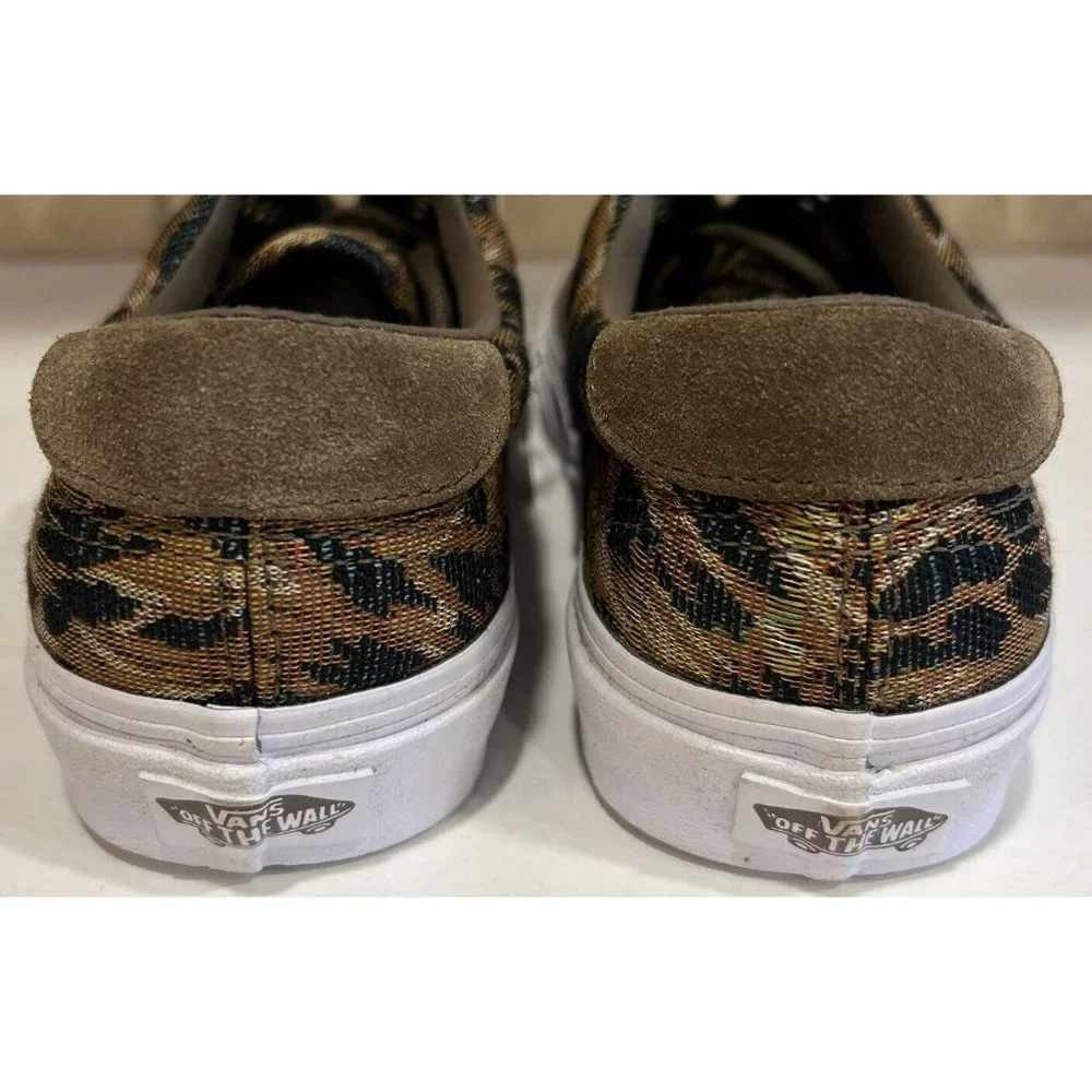 New Vans‎ Era 59 + (Italian Weave) Lace Teak/ Suede Men's Sk8 Mens 7 Women’s 8.5